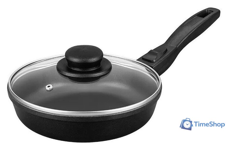 Сковорода Elan Gallery Гармония вкуса 120299 (черный оникс) - Изображение №1 — Интернет-магазин Time-Shop