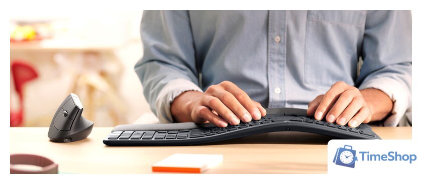 Клавиатура Logitech ERGO K860 920-010352 - Изображение №4 — Интернет-магазин Time-Shop