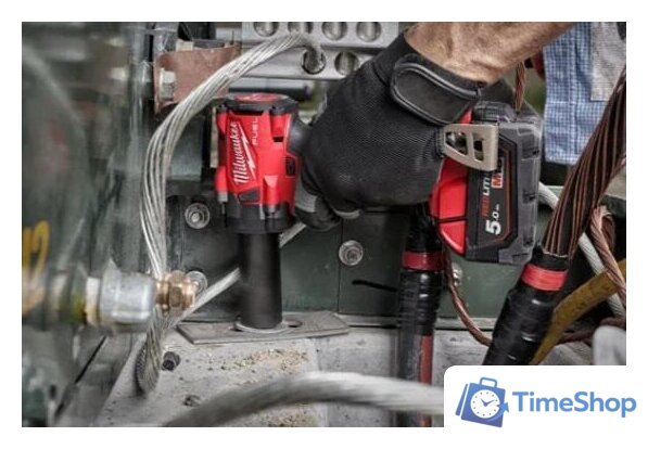 Гайковерт Milwaukee M18 FIW2F12-502X 4933478444 (с 2-мя АКБ, кейс) - Изображение №12 — Интернет-магазин Time-Shop
