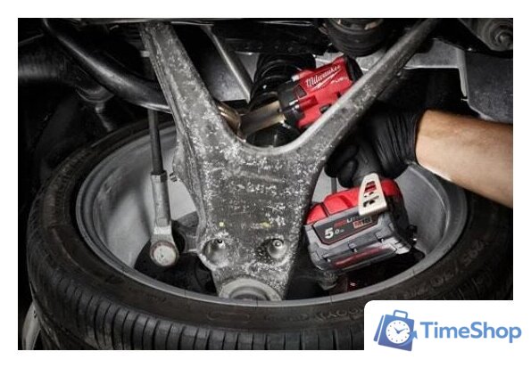 Гайковерт Milwaukee M18 FIW2F12-502X 4933478444 (с 2-мя АКБ, кейс) - Изображение №17 — Интернет-магазин Time-Shop