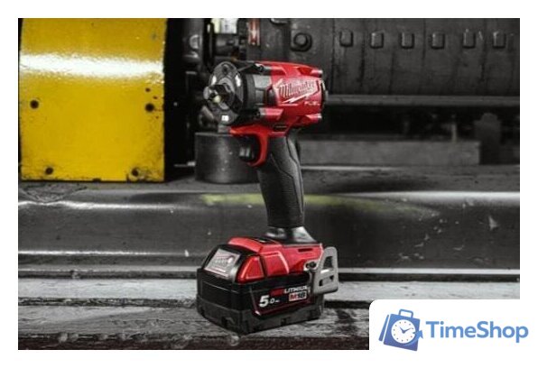 Гайковерт Milwaukee M18 FIW2F12-502X 4933478444 (с 2-мя АКБ, кейс) - Изображение №5 — Интернет-магазин Time-Shop