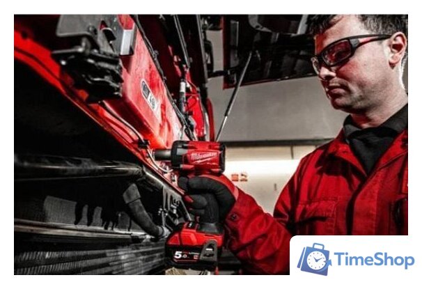 Гайковерт Milwaukee M18 FIW2F12-502X 4933478444 (с 2-мя АКБ, кейс) - Изображение №9 — Интернет-магазин Time-Shop