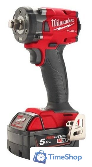 Гайковерт Milwaukee M18 FIW2F12-502X 4933478444 (с 2-мя АКБ, кейс) - Изображение №2 — Интернет-магазин Time-Shop