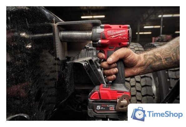 Гайковерт Milwaukee M18 FIW2F12-502X 4933478444 (с 2-мя АКБ, кейс) - Изображение №13 — Интернет-магазин Time-Shop