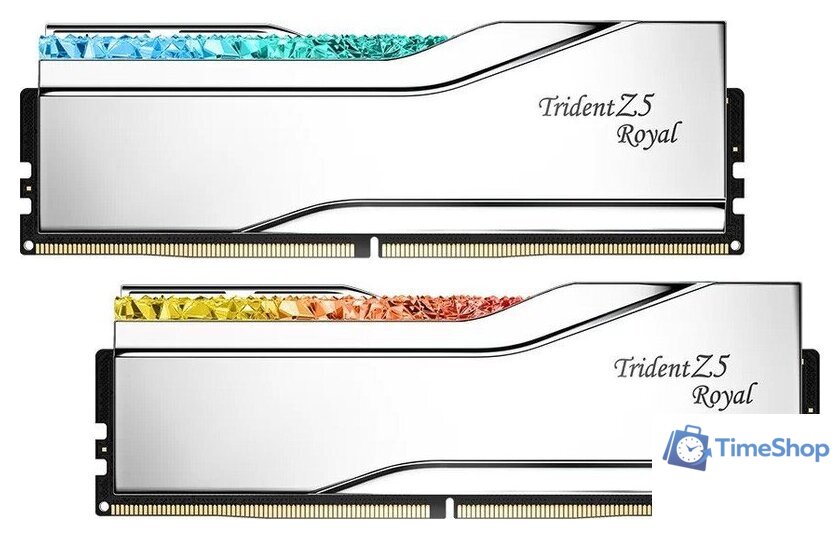 Оперативная память G.Skill Trident Z5 Royal 2x16ГБ DDR5 6800 МГц F5-6800J3445G16GX2-TR5S - Изображение №1 — Интернет-магазин Time-Shop