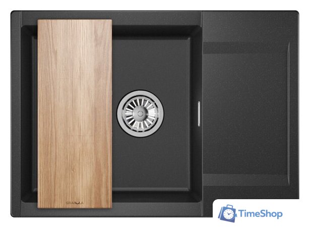 Кухонная мойка Granula ES-7003 (черный) - Изображение №1 — Интернет-магазин Time-Shop