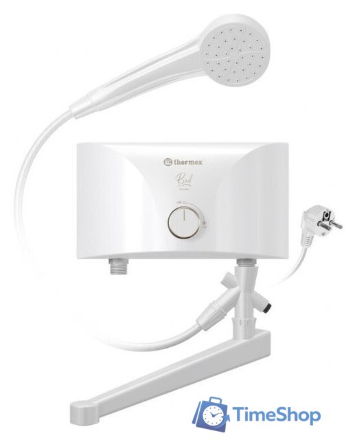 Проточный электрический водонагреватель кран+душ Thermex Rind 5500 Combi - Изображение №1 — Интернет-магазин Time-Shop