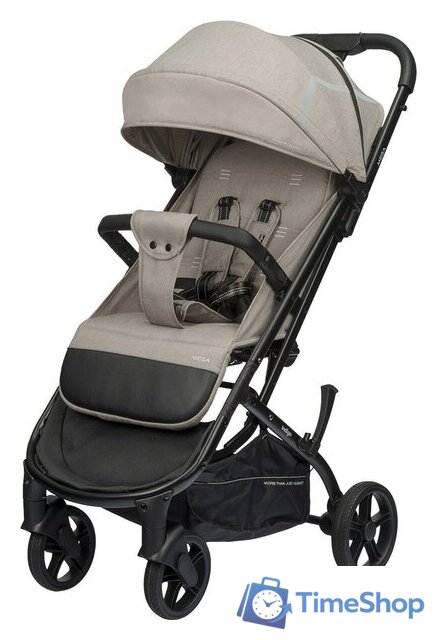 Коляска прогулочная «книга» Indigo Mega (бежевый) - Изображение №1 — Интернет-магазин Time-Shop