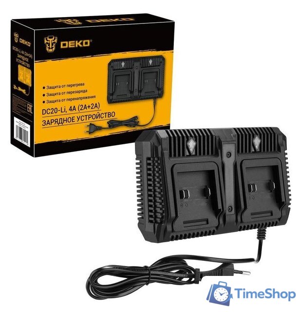Зарядное устройство Deko DC20-Li 083-1051 (20В) - Изображение №1 — Интернет-магазин Time-Shop