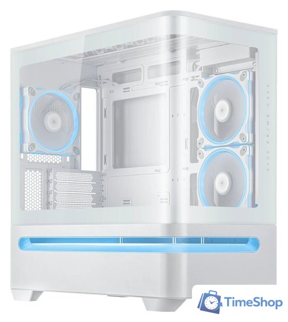 Корпус ASUS Prime AP202 TG ARGB (белый) - Изображение №5 — Интернет-магазин Time-Shop