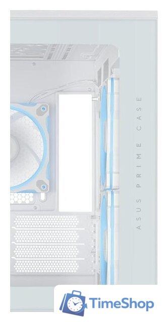 Корпус ASUS Prime AP202 TG ARGB (белый) - Изображение №3 — Интернет-магазин Time-Shop