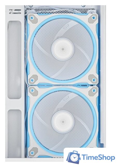 Корпус ASUS Prime AP202 TG ARGB (белый) - Изображение №2 — Интернет-магазин Time-Shop