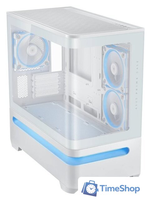 Корпус ASUS Prime AP202 TG ARGB (белый) - Изображение №8 — Интернет-магазин Time-Shop