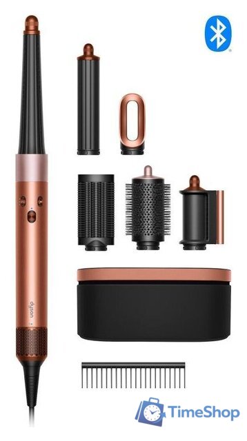 Фен-стайлер Dyson Airwrap Complete Long HS08 i.d. Straight+Wavy (евровилка, янтарный шелк) - Изображение №1 — Интернет-магазин Time-Shop