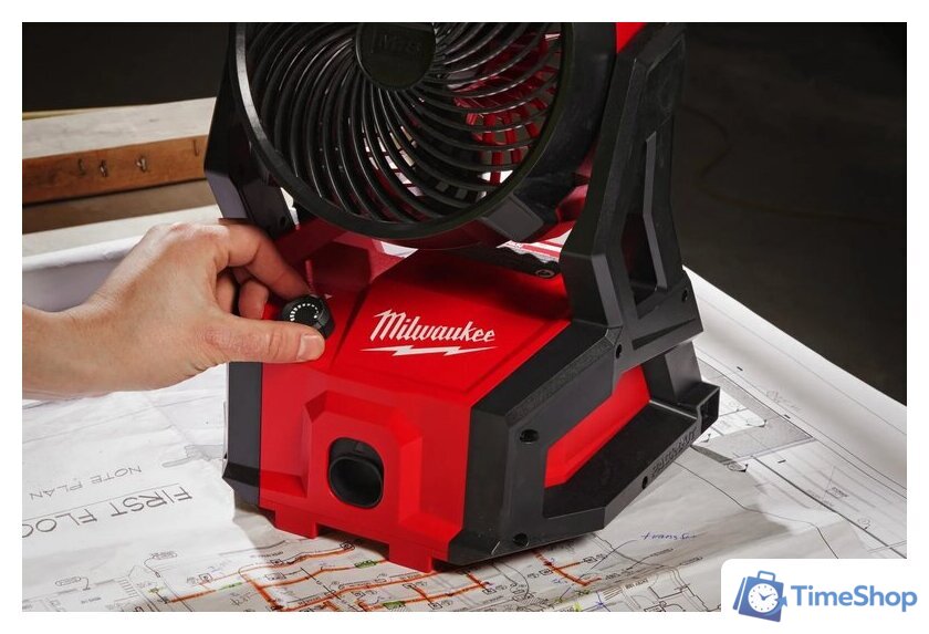 Вентилятор Milwaukee M18 AFG2-0 Packout 4933493443 (без АКБ) - Изображение №8 — Интернет-магазин Time-Shop