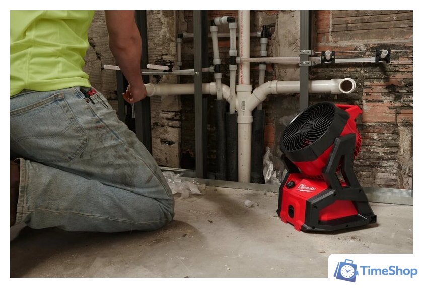 Вентилятор Milwaukee M18 AFG2-0 Packout 4933493443 (без АКБ) - Изображение №4 — Интернет-магазин Time-Shop