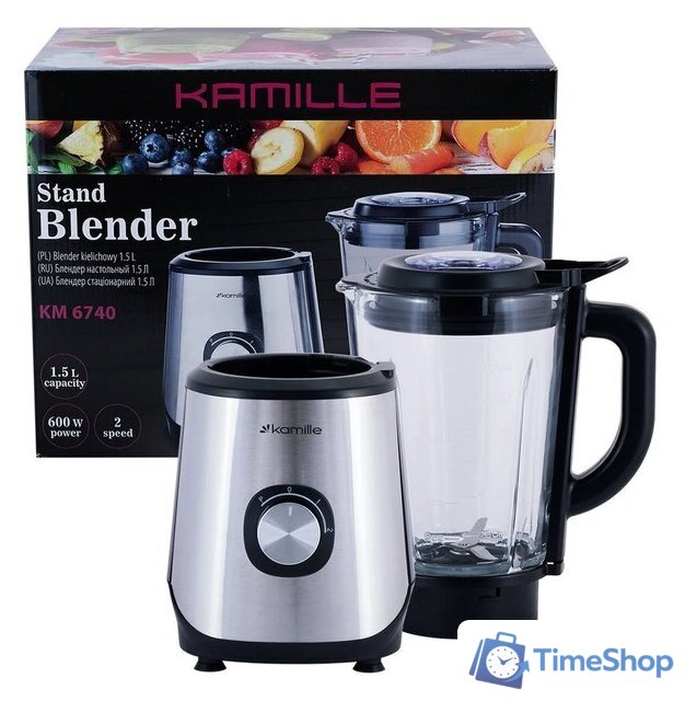 Стационарный блендер Kamille KM 6740 - Изображение №3 — Интернет-магазин Time-Shop