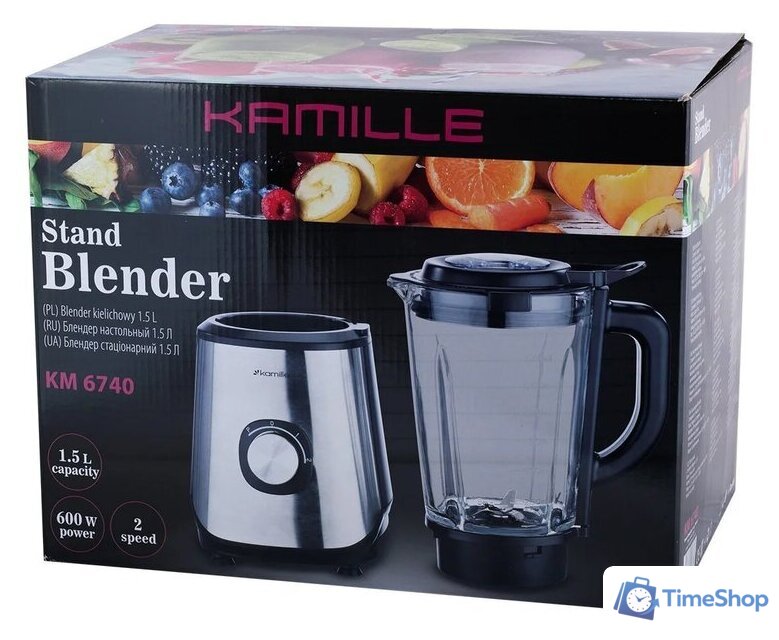 Стационарный блендер Kamille KM 6740 - Изображение №10 — Интернет-магазин Time-Shop