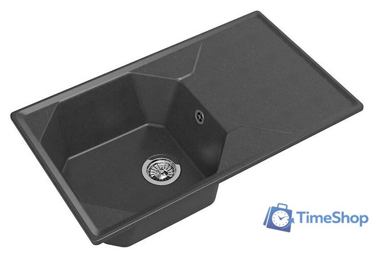Кухонная мойка GranFest GF-U-840L (графит) - Изображение №1 — Интернет-магазин Time-Shop
