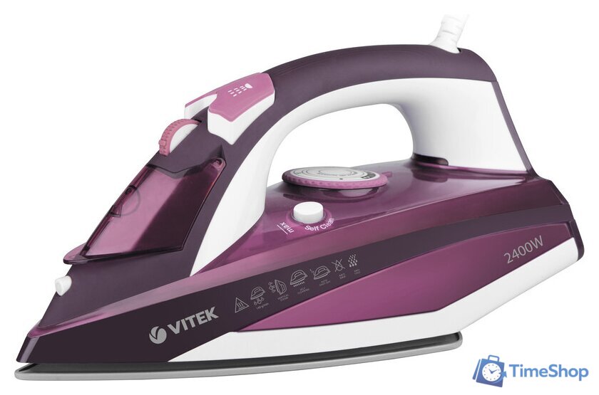Утюг Vitek VT-1215 PK - Изображение №1 — Интернет-магазин Time-Shop