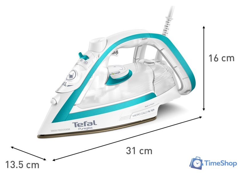 Утюг Tefal Puregliss FV8044E0 - Изображение №9 — Интернет-магазин Time-Shop