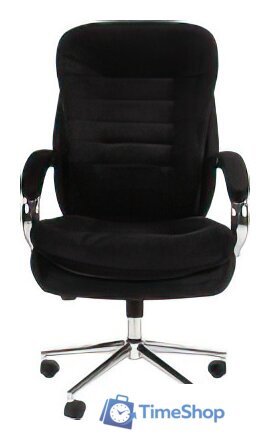 Офисное кресло CHAIRMAN Home 795 N (Т-84 черный) - Изображение №2 — Интернет-магазин Time-Shop