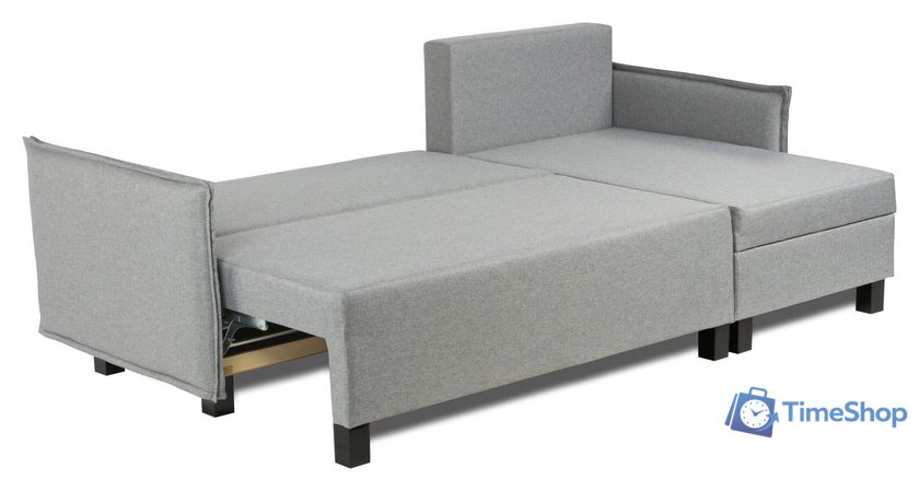 Угловой диван Mio Tesoro Туули (Malmo 90 Grey) - Изображение №4 — Интернет-магазин Time-Shop