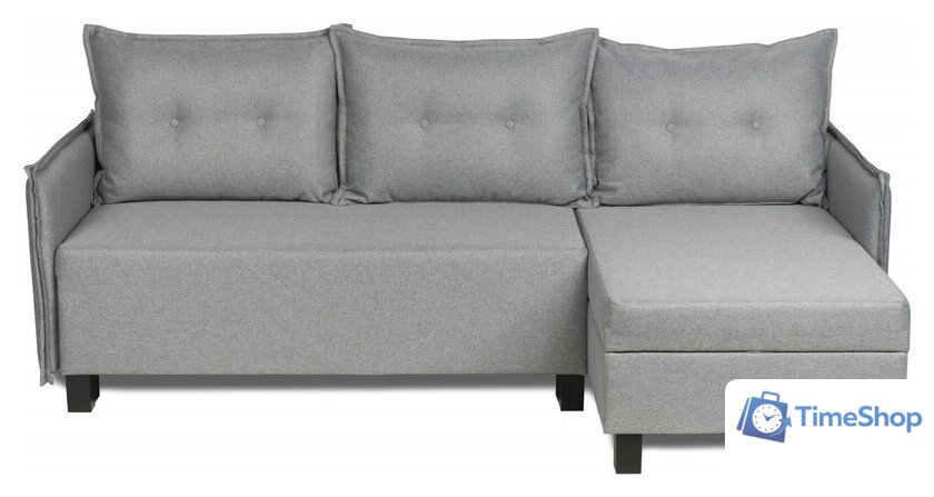 Угловой диван Mio Tesoro Туули (Malmo 90 Grey) - Изображение №2 — Интернет-магазин Time-Shop