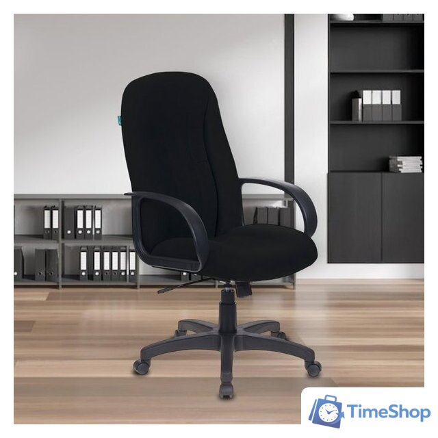 Офисное кресло Бюрократ T-898AXSN (черный 3С11) - Изображение №7 — Интернет-магазин Time-Shop