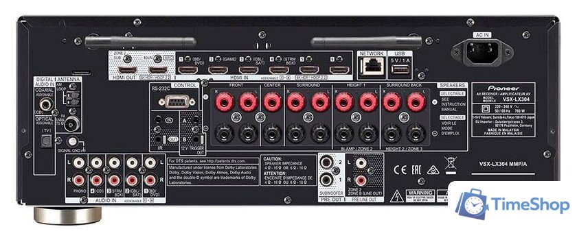 AV ресивер Pioneer VSX-LX304 (черный) - Изображение №3 — Интернет-магазин Time-Shop