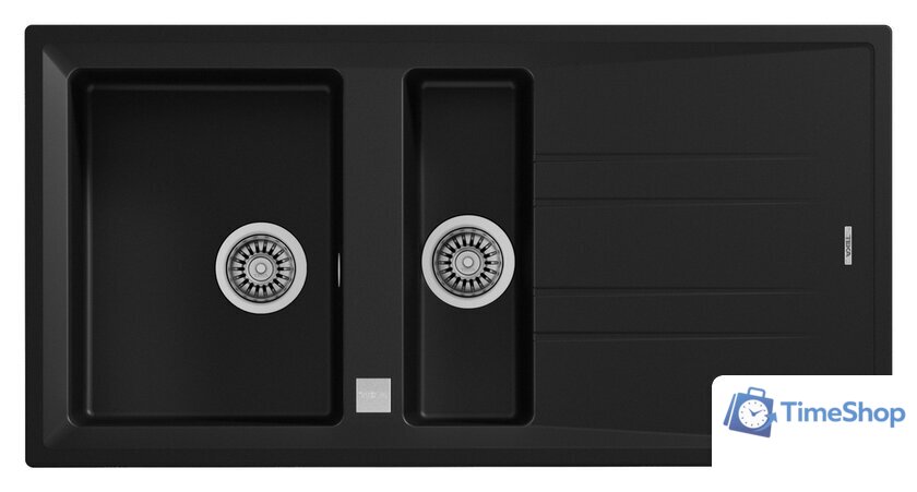 Кухонная мойка TEKA Stone 60 B-TG 1/2B 1D (карбон) - Изображение №1 — Интернет-магазин Time-Shop