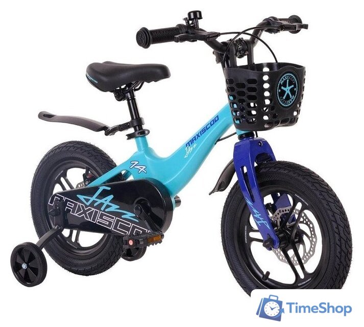 Детский велосипед Maxiscoo Jazz Pro 14 2024 (мятный матовый) - Изображение №3 — Интернет-магазин Time-Shop