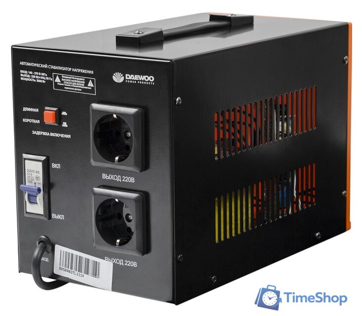Стабилизатор напряжения Daewoo Power DW-TZM1KVA - Изображение №2 — Интернет-магазин Time-Shop
