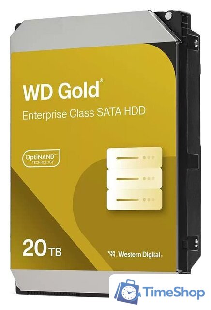 Жесткий диск WD Gold 20TB WD203KRYZ - Изображение №1 — Интернет-магазин Time-Shop