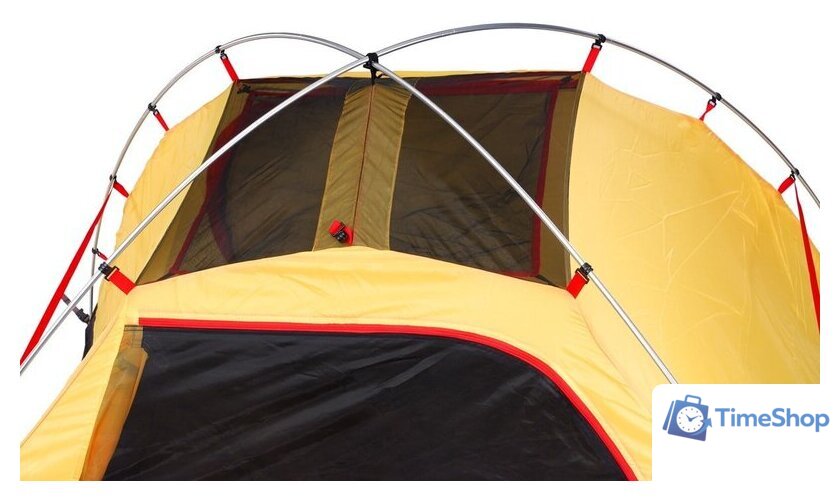 Треккинговая палатка AlexikA Rondo 3 Plus Fib (зеленый) - Изображение №8 — Интернет-магазин Time-Shop