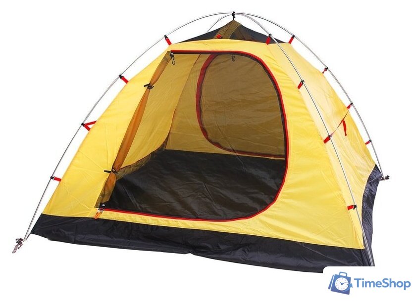 Треккинговая палатка AlexikA Rondo 3 Plus Fib (зеленый) - Изображение №7 — Интернет-магазин Time-Shop