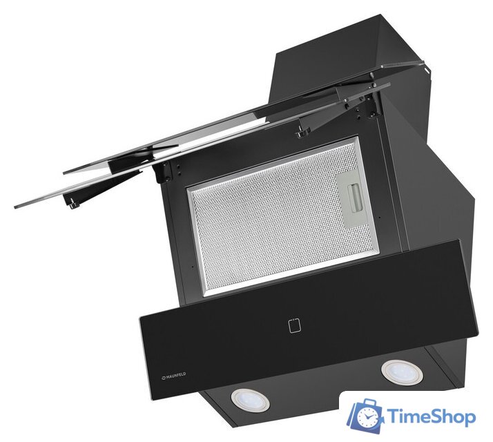 Кухонная вытяжка MAUNFELD Cascada 60 (черный) - Изображение №3 — Интернет-магазин Time-Shop