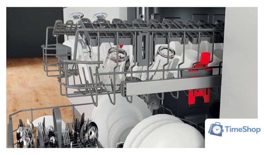 Встраиваемая посудомоечная машина Whirlpool WIO 3C23 E 6.5 - Изображение №8 — Интернет-магазин Time-Shop