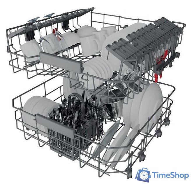 Встраиваемая посудомоечная машина Whirlpool WIO 3C23 E 6.5 - Изображение №10 — Интернет-магазин Time-Shop