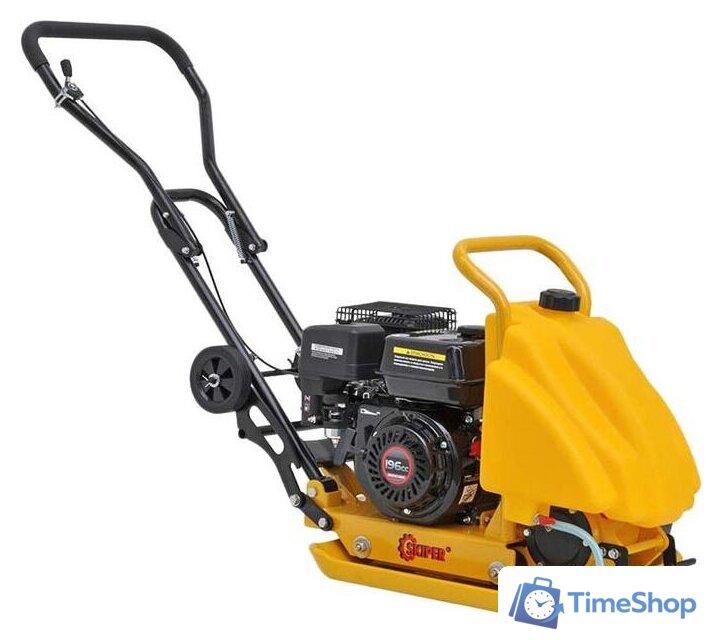 Виброплита Skiper C-90 Loncin LC200F (бак, колеса, мат) - Изображение №1 — Интернет-магазин Time-Shop