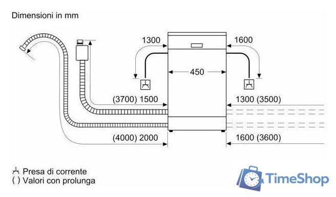 Встраиваемая посудомоечная машина Bosch Serie 4 SPV4EMX17E - Изображение №7 — Интернет-магазин Time-Shop