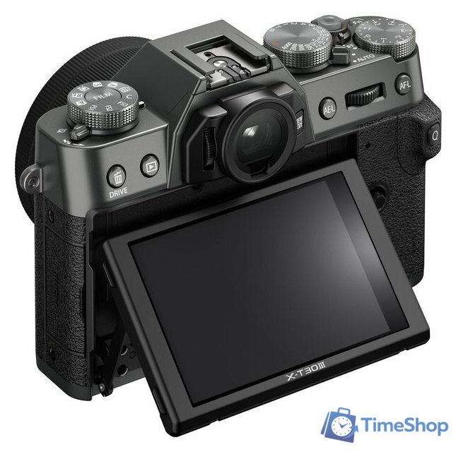 Беззеркальный фотоаппарат Fujifilm X-T30 III Body (серый) - Изображение №10 — Интернет-магазин Time-Shop