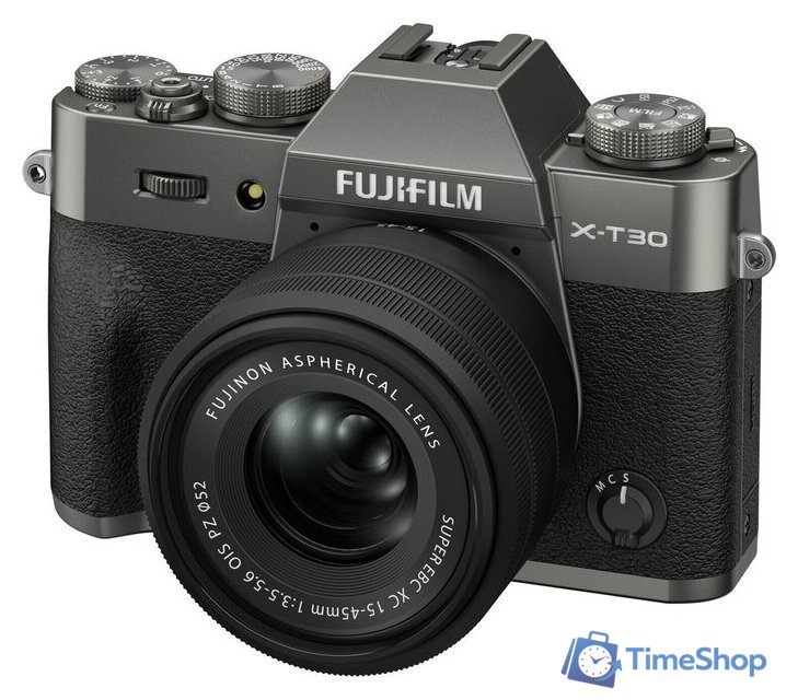 Беззеркальный фотоаппарат Fujifilm X-T30 III Body (серый) - Изображение №11 — Интернет-магазин Time-Shop