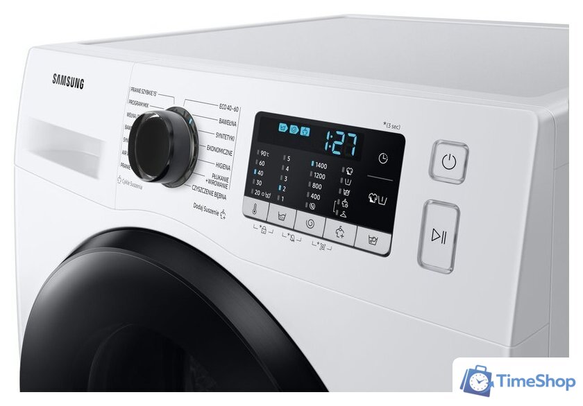 Стирально-сушильная машина Samsung WD80TA046BE/EO - Изображение №9 — Интернет-магазин Time-Shop