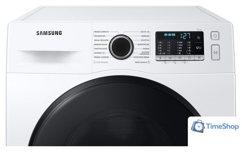 Стирально-сушильная машина Samsung WD80TA046BE/EO - Изображение №10 — Интернет-магазин Time-Shop