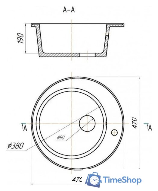 Кухонная мойка Saniteco Nova (белый) - Изображение №10 — Интернет-магазин Time-Shop