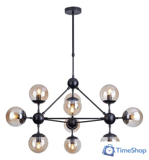 Подвесная люстра Arte Lamp Bolla A1664SP-10BK - Изображение №1 — Интернет-магазин Time-Shop