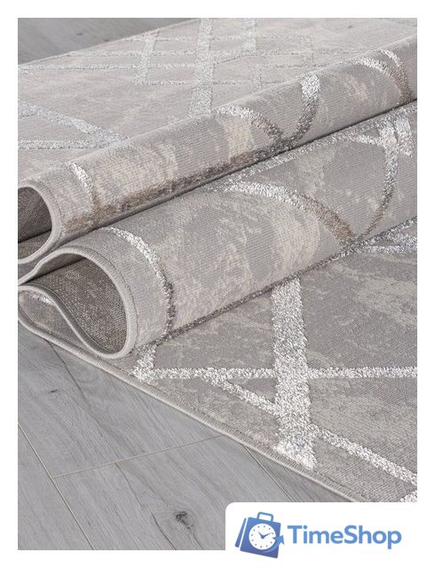 Ковер для жилой комнаты Merinos Liman F480-STAN-GRAY-BEIGE (1.6х3) - Изображение №3 — Интернет-магазин Time-Shop