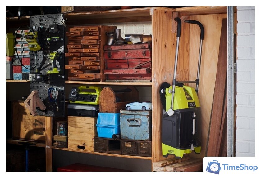 Подметальная машина Ryobi One+ R18SW3-0 (без аккумулятора) - Изображение №5 — Интернет-магазин Time-Shop