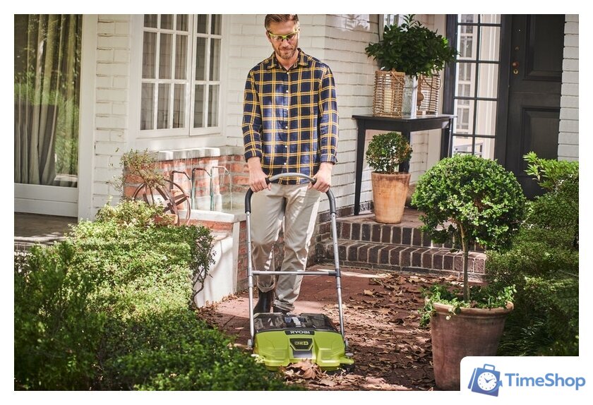 Подметальная машина Ryobi One+ R18SW3-0 (без аккумулятора) - Изображение №2 — Интернет-магазин Time-Shop